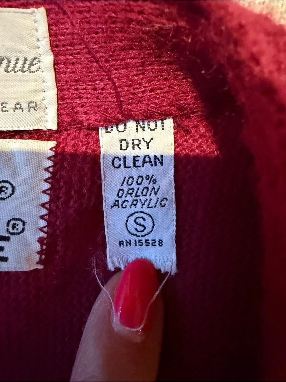 Lacoste Saks Fifth Avenue Vintage Cardigan - Medium